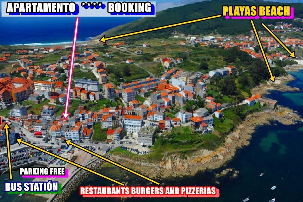 Apartamento Paseo Del Puerto Finisterre Dış mekan fotoğraf
